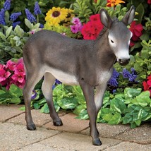 Motion Sensor Hee-Haw Diego the Donkey Burro Garden Sculpture Statue Yard Decor - £67.89 GBP