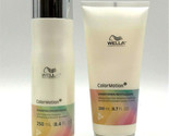 Wella Color Motion Shampoo 8.4 oz &amp; Conditioner 6.7 oz For Color Protection - $25.44