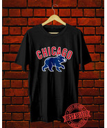 Chicago Cubs Bears Logo Short Sleeve T-Shirt Size S-5XL - $20.99+