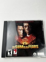 Tom Clancy&#39;s The Sum of All Fears - Classic PC Game - Tactical Shooter - $4.00