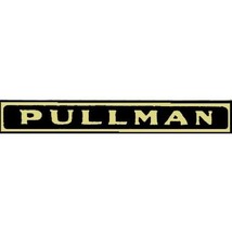 American Flyer Pullman Adhesive Stickers Black/Gold Pre War O Gauge Trains Pair - £4.47 GBP