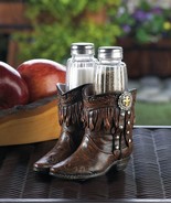 Cowboy Boots Salt &amp; Pepper Set - $15.76