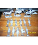 (15) RLJ Castings 54MM French Soldiers(Dragoons) Lead Figures - $1,881.67 MXN