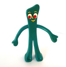 Vtg Jesco Prema Toy Gumby Rubber Bendable Figure Green 6&quot; Howdy Doody Art Clokey - $12.00