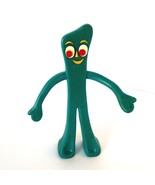 Vtg Jesco Prema Toy Gumby Rubber Bendable Figure Green 6&quot; Howdy Doody Ar... - $12.00