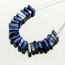 Natural Lapis Lazuli Beads Loose Gemstone 17.90cts Size 5x5mm To 6x6mm 20pcs - £3.92 GBP