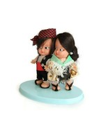 Spanish souvenir costume dolls  Zaragoza looks like 70s Uneeda Pee Wee d... - $22.89 CAD