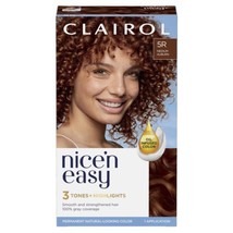 Clairol Nice&#39;n Easy Permanent Hair Dye, 5R Medium Auburn Hair Color, Pac... - £10.28 GBP