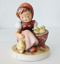 Goebel Hummel W Germany 3.5&quot; Figurine #57/0 Chick Girl Tmk 6 Excellent - £22.45 GBP