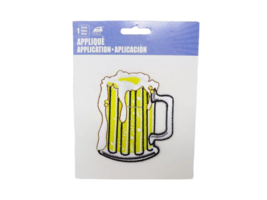 C&amp;D Visionary Fabric Iron-On Applique - New - Mug of Beer - £5.10 GBP