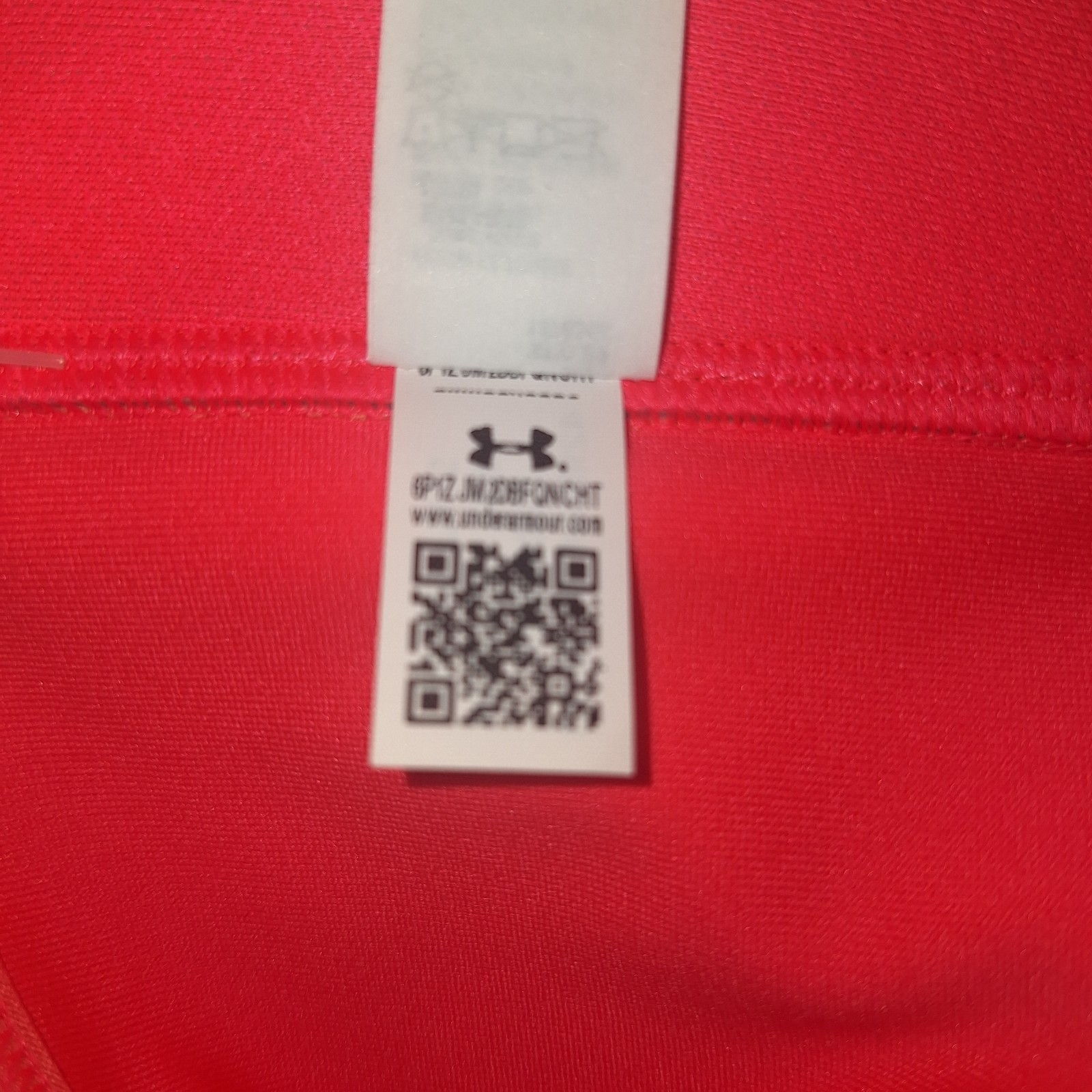 Under Armour UA Continuum High Support Sports Bra Sz 1X 1376358 Coral Print $70 Item image 8