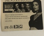 Models Inc Tv Series Print Ad Vintage TPA3 - £4.66 GBP