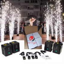 4PC 350W Mini Fireworks Machine Remote Control Stage Cold Spark Firework... - $582.55
