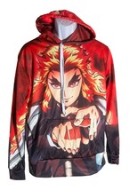 Demon Slayer Pullover Hoodie Unisex Anime Sweater With Kangaroo Pocket S... - $14.84