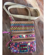 Lily Bloom Floral/Trees Crossbody Bag Great Condition’ - $19.14 CAD