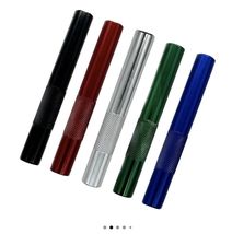5 X OG Snuff Metal 3” Straw 5 Colors Safe Clean Elegant Wide Mouth OG Sn... - $460.95 MXN