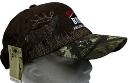 Bmc Abilene Lumber Co. Mossy Oak Camo Hat Cap W Owens Corning &amp; Elk Stitch Nwt! - £12.47 GBP