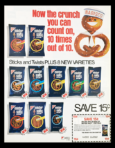 1985 Nabisco Mister Salty Pretzel Circular Coupon Advertisement - £14.78 GBP