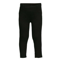 Garanimals Toddler Girl French Terry Pull On Jeggings, Size 4T Color Black - £9.38 GBP