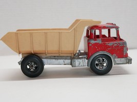 Hubley Ford Cabover COE Dump Truck Tipper 1490 Red Made in Lancaster, PA USA - $9.99