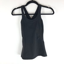 Lululemon Compassion Tank Top Strappy Athletic Work Out Black 2 - £19.23 GBP