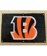 Versital Cincinnati Bengals 2 x 3 Flag Hung Vertical Horizontal Banner P... - $253.98 MXN