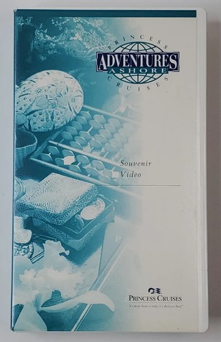 Princess Cruises Adventures Ashore VHS VCR Tape Souvenir Video 1996 West... - $4.32