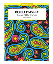 Boho Paisley Coloring Book - $6.95