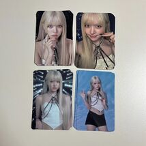 LILY NMIXX Official Trading 4 Photocard SET POP-UP &#39;ZERO: FRONTIER&#39; SUNGSU - $7.03