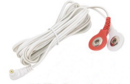 TENS Massager Wire Cable with 2.35mm Plug 3.5mm snap Connectors - £10.26 GBP