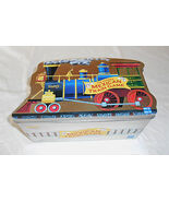 The Fundex Mexican Train Game in Metal Box vintage 2002  - $460.06 MXN