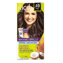 Ilicit Color Permanente 1.0 Negro Maximo Brillo 100% Cobertura de Canas - $13.99