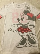 Minnie Mouse Junior Ladies Shirt M Medium From Walt Disney World Burnout... - £12.20 GBP