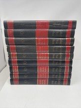 COLLIER’S ENCYCLOPEDIA YEARBOOK Set of 9 1971-1979 black red  gold trim ... - £31.87 GBP