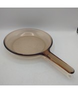 Pyrex CORNING WARE VISIONS Amber 7&quot; Fryer Skillet Waffle Bottom - $244.84 MXN