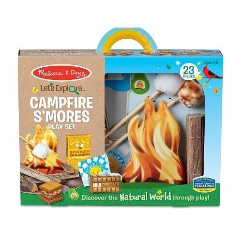 Primary image for Melissa & Doug Let’s Explore S’Mores & More Campfire Play Set – 23 Pieces