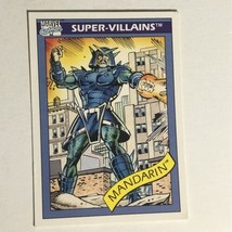 Mandarin Trading Card Marvel Comics 1991  #76 - $1.97