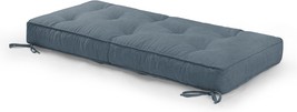 Grey 36 X 14 X 4 Inch Indoor Tufted Bench Cushions With Lace Window Seat... - $38.94