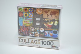 My Favorite Drink Collage 1000 Piece puzzle By CraZArt Sealed Box Coffee - $19.99