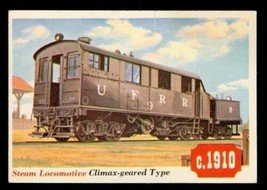 1955 Rails &amp; Sails TOPPS Trading Card #39 Steam Locomotive New Zealand Railroad - £7.04 GBP