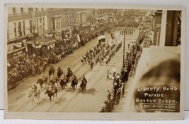 Battle Creek Mich Liberty Bond Parade Magazine Girls Arcade Soldier Postcard A15 - £14.90 GBP