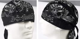 Sturgis Biker Rally 2012 Electric Skull Biker Head WRAP/Skull Cap Multicolored - £9.76 GBP