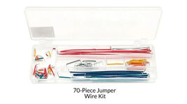 Jameco Valuepro 70-Piece Jumper Wire Kit 22AWG 14 Lengths 10 Colors WJW-... - $10.68