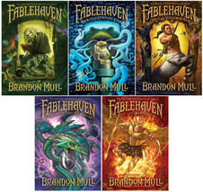 FABLEHAVEN Childrens Series by Brandon Mull HARDCOVER Set of Books 1-5 - $88.75