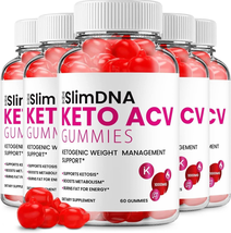 (5 Pack) Slim DNA ACV Keto Gummies Slim DNA ACV + Keto Advanced Keto Formula - £85.19 GBP