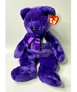 1998 Ty Beanie Buddy &quot;Princess&quot; 14&quot; Princess Diana Memorial Bear BB2 - £156.81 GBP