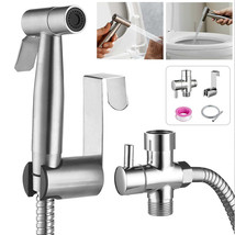 Handheld Toilet Bidet Sprayer Set Anal Vagina Flushing Hygienic Shower Spray Gun - £14.44 GBP+