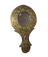 Antique Gold Aranmula Kannadi Handmade Mirror  - $148.50