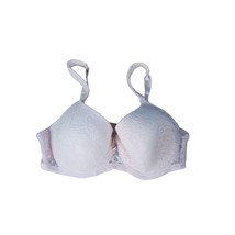 Laura Ashley Bra 38D Womens Underwired Lighly Padded Light Pink Lace Overlay - £14.94 GBP