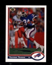 1991 Upper Deck #356 Thurman Thomas Nmmt Bills Hof - £4.03 GBP